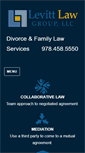 Mobile Screenshot of levittlawgroup.com